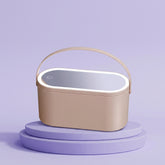 LED Makeup Mirror with Storage