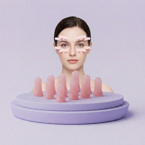 Silicone Facial Cupping Set — 12 Piece