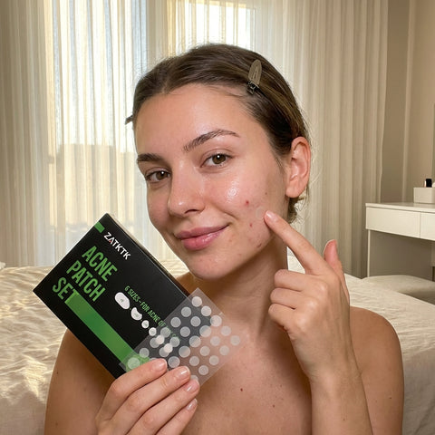 Hydrocolloid Acne Patches — 138 Pack (6 Sizes)