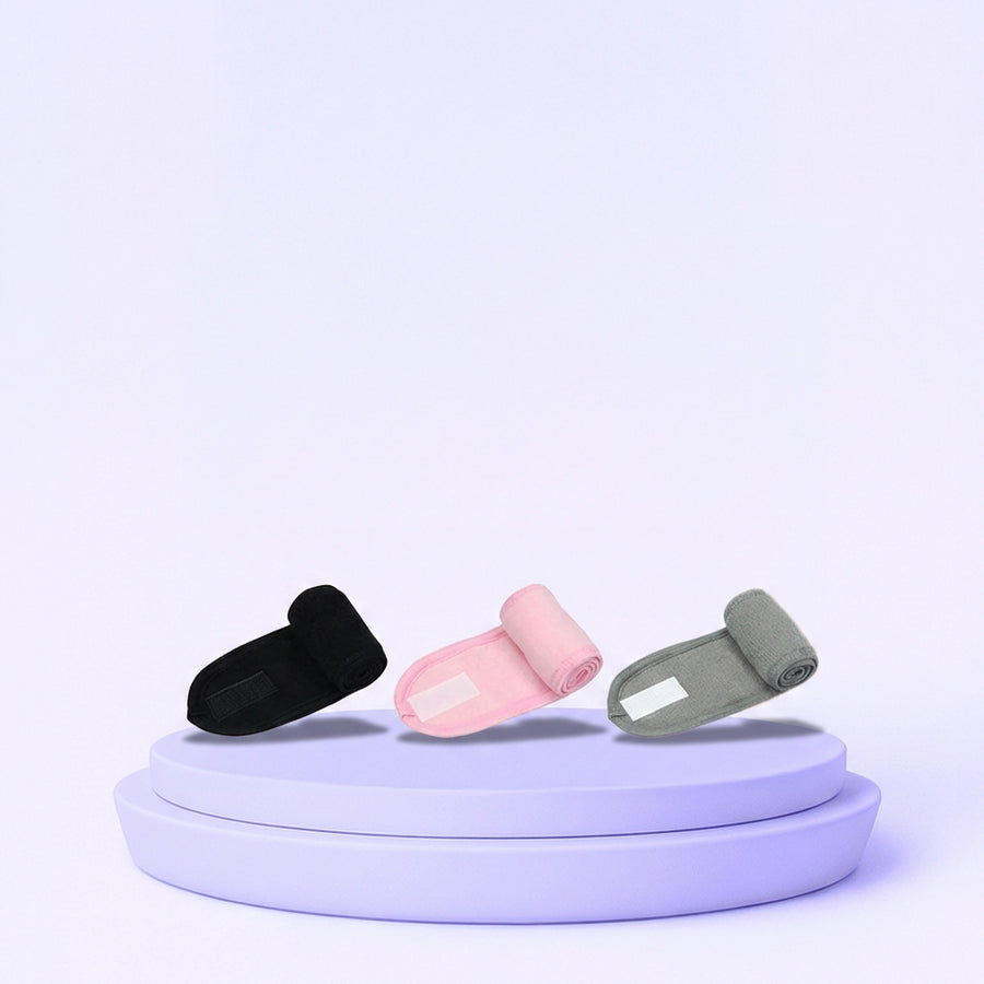 Spa Headband 3-Pack — Terry Cloth