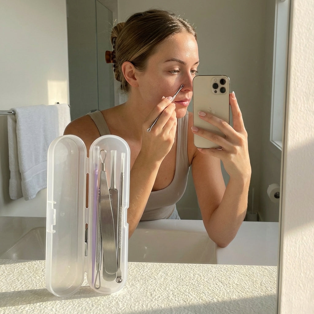Pore Extractor & Blemish Tool Kit — 6 Piece Set