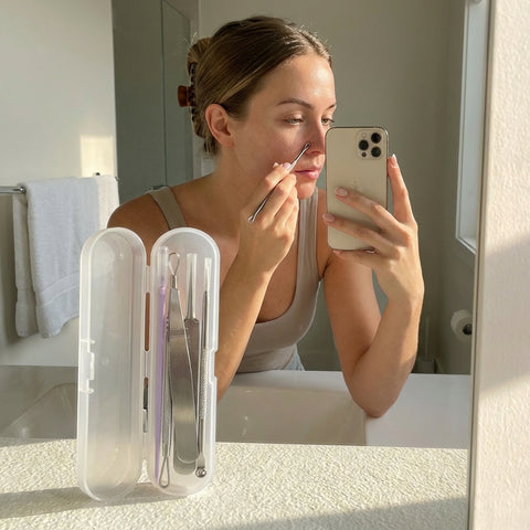 Pore Extractor & Blemish Tool Kit — 6 Piece Set