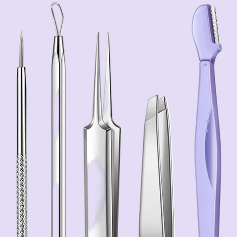 Pore Extractor & Blemish Tool Kit — 6 Piece Set